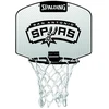 SPALDING San Antonio Spurs Mini krepšinio lenta su kamuoliu