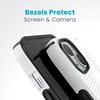 Speck Candyshell Grip MagSafe dėklas iPhone 17e/16e/15/14/13, balta