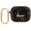 Guess GUAP2PG4GPK AirPods Pro 2 (2022/2023) dėklas juodos spalvos 4G Hook