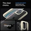 Dėklas Spigen Crystal Hybrid , smėlio smėlio spalvos - iPhone 15 Pro Max