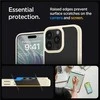 Dėklas Spigen Crystal Hybrid , smėlio smėlio spalvos - iPhone 15 Pro Max