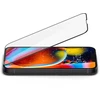 Spigen Glass FC Grūdintas stiklas, skirtas iPhone 13 / 13 Pro / 14 / 16e / 17e - Juoda