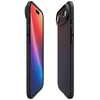 Spigen Liquid Air dėklas iPhone 17 Air – matinės juodos spalvos