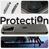 Spigen Optik . TR Fotoaparato apsauga Fotoaparato grūdintas stiklas (2 vnt.) iPhone 14 Pro / 14 Pro Max juodas