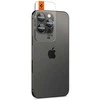 Spigen OPTIK.TR EZ FIT KAMEROS APSAUGA 2 PAKETAI IPHONE 14 PRO / 14 PRO MAX / 15 PRO / 15 PRO MAX Juodas