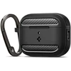 Spigen Rugged Armor dėklas, skirtas AirPods 3 - Matinė juoda