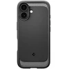 Spigen Rugged Armor MagSafe dėklas iPhone 17 - Matinė juoda