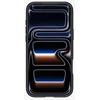 Spigen Ultra Hybrid MagSafe dėklas, skirtas iPhone 17 Pro Max - Juodas ir Oranžinis