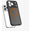 Spigen Ultra Hybrid MagSafe dėklas, skirtas iPhone 17 Pro Max - Juodas ir Oranžinis