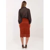 Spódnica-IT-SD-21852.15-ciemny oranžinė