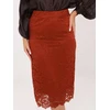 Spódnica-IT-SD-21852.15-ciemny oranžinė