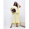Spódnica-IT-SD-FL10325.00-jasny geltona