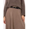 Spódnica-IT-SD-FL9838.49-ciemny bezowy