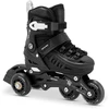 Pačiūžos - riedučiai Spokey 4ONE 944646, juodi, 34-38