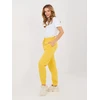 Sportinės kelnės-CLM-DR-1107.98-geltona