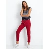 Sportinės kelnės-RV-DR-3589.06X-bordo