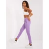 Sportinės kelnės - RV-DR-8380.25P - šviesiai violetinės spalvos
