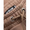 Sportinės kelnės vyrams grafito spalvos megztos
