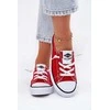 Sportiniai bateliai moterims raudoni Lee Cooper