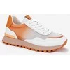 Sportiniai bateliai moterims su tinkleliu, oranžiniai