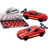 Lean Toys 1:32 Raudonas Sportinis Automobilio Modelis su Spoileriu