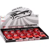 Lean Toys 1:32 Raudonas Sportinis Automobilio Modelis su Spoileriu