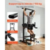 VEVOR Reguliuojama prisitraukimo stotis 150 kg