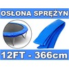 Spyruoklių apsaugos danga batutui SkyRamiz 366 cm/12FT, mėlyna