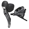 Stabdžių pavarų rankenėlė su hidrauliniais stabdžiais Shimano ST-RX810(L) BR-RX810(F) GRX