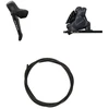 Stabdžių pavarų rankenėlė su hidrauliniais stabdžiais Shimano BL-RS717-L / BR-RX410 GRX Di2