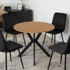 Stalas LAUREN 80 cm auksinio ąžuolo