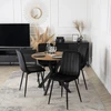 Stalas LAUREN 80 cm auksinio ąžuolo
