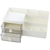 Stalinis organizatorius su 2 stalčiais, 28,5 × 17 × 12 cm