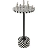 Staliukas DOMERO CHESS 25, juodos/baltos sp.