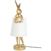 Stalo šviestuvas RABBIT, E14, aukso/baltos sp.