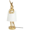 Stalo šviestuvas RABBIT, E14, aukso/baltos sp.