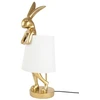 Stalo šviestuvas RABBIT, E14, aukso/baltos sp.