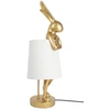 Stalo šviestuvas RABBIT, E14, aukso/baltos sp.