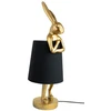 Stalo šviestuvas RABBIT, E14, aukso/juodos sp.