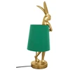 Stalo šviestuvas RABBIT, E14, aukso/žalios sp.