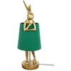 Stalo šviestuvas RABBIT, E14, aukso/žalios sp.