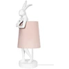 Stalo šviestuvas RABBIT, E14, baltos/rožinės sp.