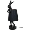 Stalo šviestuvas RABBIT, E14, juodas