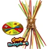 Stalo žaidimas vikrumui Crazy Hedgehog, 32 lazdelės