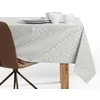 DecoKing Staltiesė 140×300 cm šviesiai smėlio spalvos DK MAYA HMD