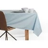 DecoKing Staltiesė sidabrinė-mėlyna 140×350 cm DK PURE