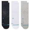 Carruzzo Stance Run LT Crew 3 Pack „Komandos“ tipo kojinės Multi spalvos 3 por.