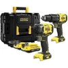 Grąžtas Stanley ST Rinkinys V20 SFMCK461D2S (SFMCD715 + SFMCF810B) 2x2,0Ah TSTAK