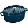 STAUB LA COCOTTE ovalus ketaus puodas 6,7 l, La Mer
