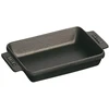 ST2 STAUB Rectangular Mini Baking Tray 250 ml, Juodas